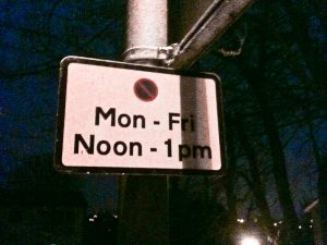 Parking Restriction Notice